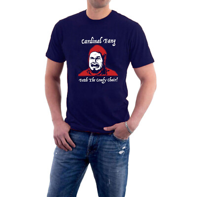 Cardinal Fang Spanish Inquisition T-shirt. Monty Python Comfy Chair Parody Tee