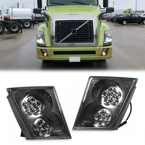 Fog Lights Lamps Pair Set Right Left Side 2003-2017