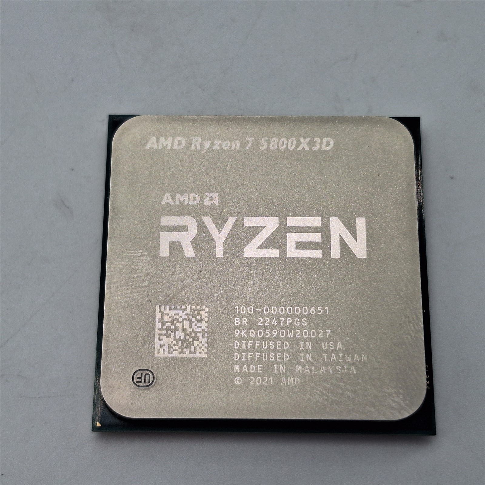 AMD Ryzen 7 5800X3D 8-core, 16-Thread Desktop Processor -NOT