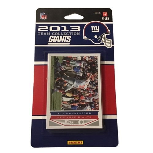 New York Giants 2013 Panini Score Factory Sealed Team Card