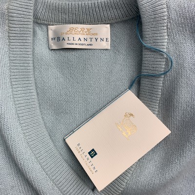 Details about BALLANTYNE Size XL Light Blue Cashmere V Neck Sweater Vest Details about BALLANTYNE Size XL Light Blue Cashmere V Neck Sweater Vest