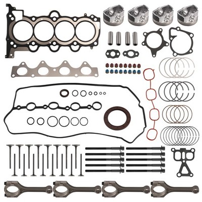 Engine Rebuild Kit w/ Gasket for Hyundai Kia Rio/Soul 1.6L 2012-2018 28411-2B600
