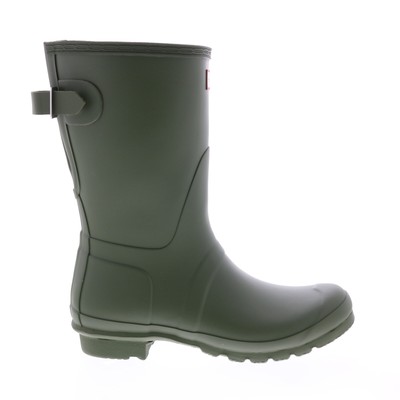 

Женские зеленые резиновые сапоги Hunter Original Short Back Adjustable Boot 6, Зеленый, Hunter Original Short Back Adjustable Boot