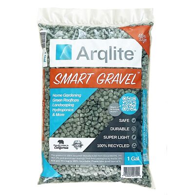 Arqlite Smart Gravel Recycled Drainage Medium - Mini Size (1 Gal )