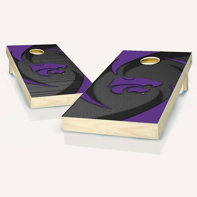 Kansas State Wildcats Swoosh NCAA Cornhole Board Set