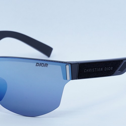 Pre-owned Dior Xtrem M2u 10a4 Black/grey With Blue Flash --135 Sunglasses Authe...