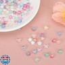 PATIKIL 8mm Crystal Star Beads, 100 Pcs Glass Spacers Bead Star Shaped Charm Pendants for Jewelry Making Bracelet Necklace DIY Crafts, Clear