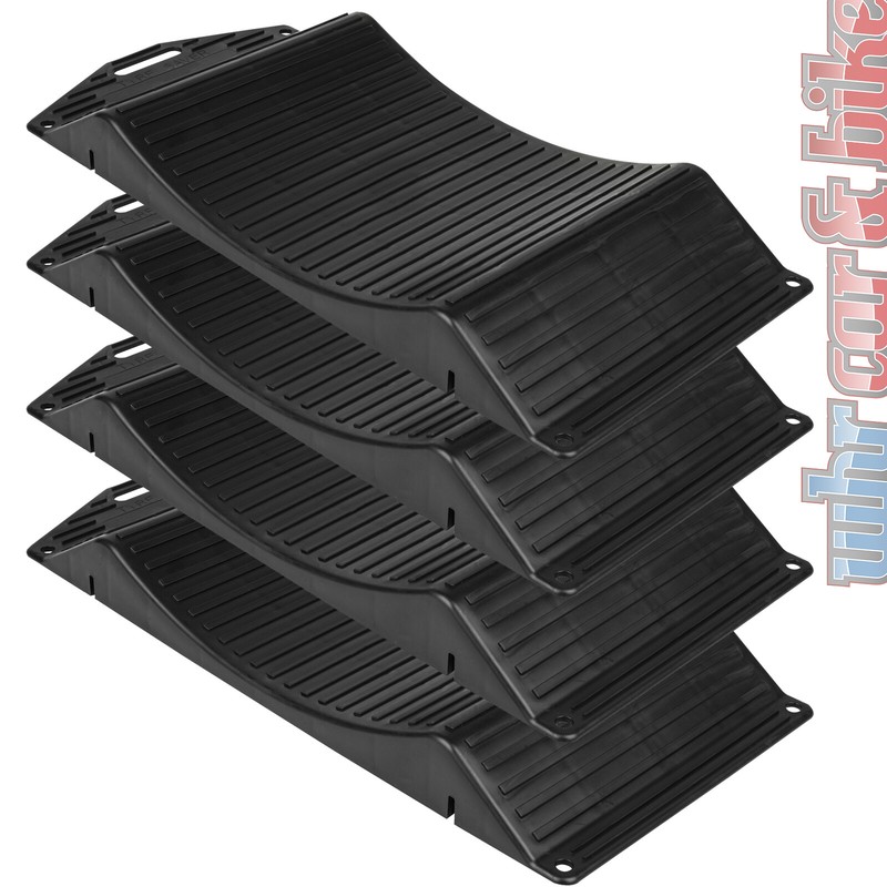 4x Calima Reifenschoner Reifenwiege Standplatten Wohnwagen Oldtimer 13-18 Zoll 