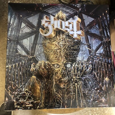 Ghost Impera Labyrinth Sealed Yellow Marble Vinyl Box with Wooden Game