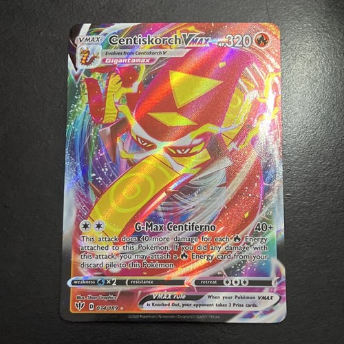 pokemon card Centiskorch Vmax 34/189 Darkness Ablaze | eBay