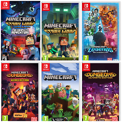 Which Minecraft game to choose on Nintendo Switch, Xbox