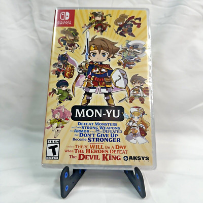Mon-Yu (Nintendo Switch) Brand New Factory Sealed
