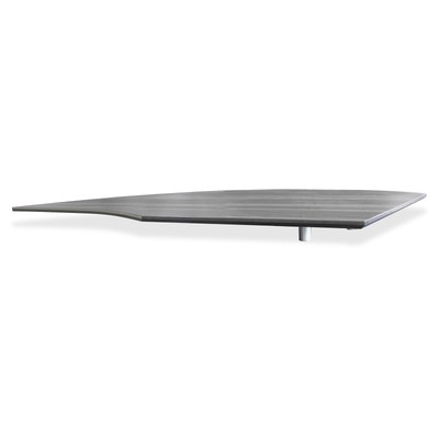 Mayline Gray Laminate Medina Casegoods Collection - 23'' Width X 63.7'' Depth X 1''