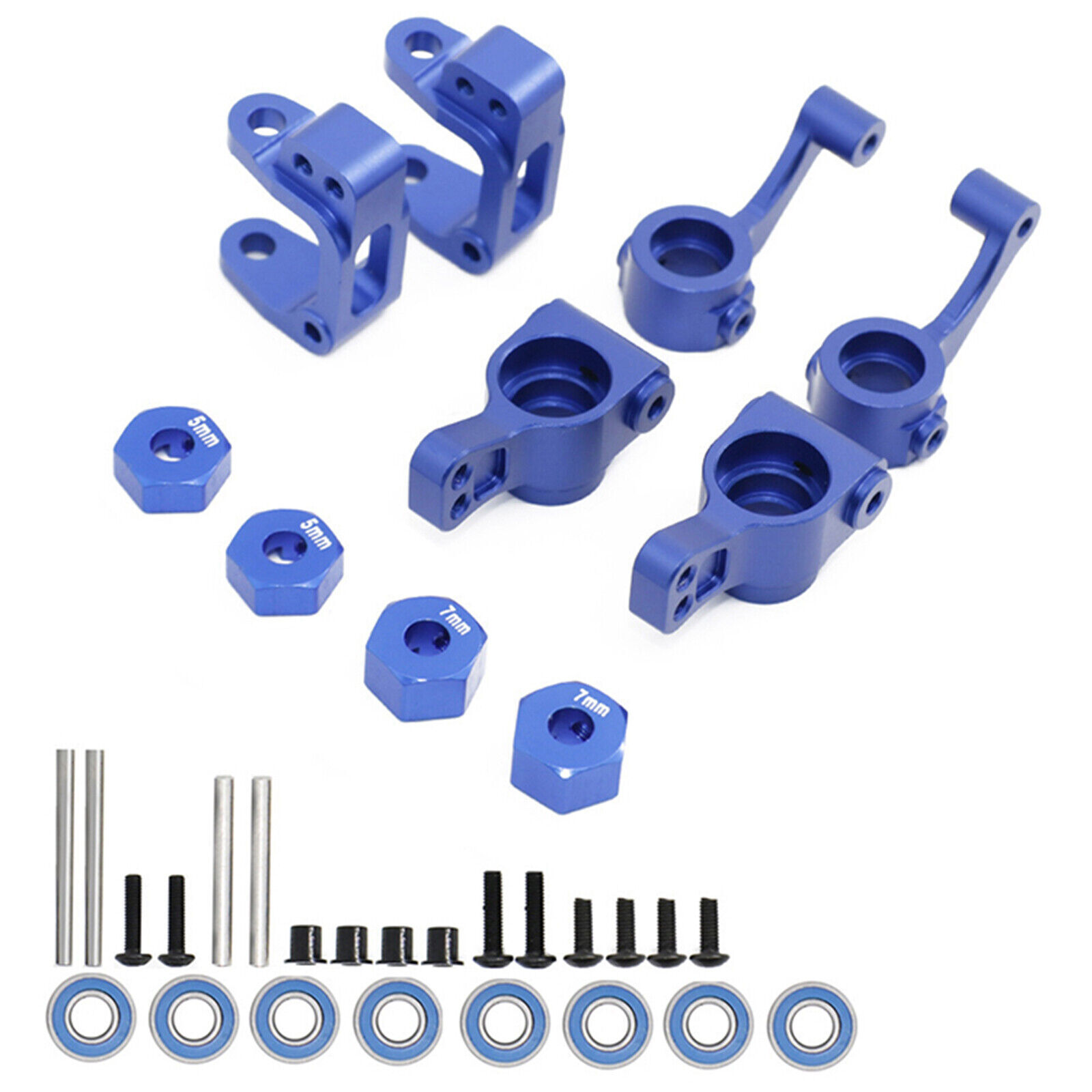 RC Steering Block Caster Block Rear Hub for 1/10 ECX 2WD Ruc