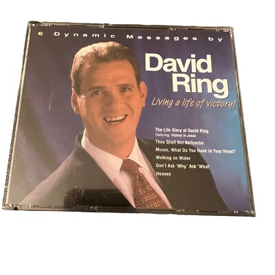 David Ring - Living A Life Of Victory 6 CD Set *RARE* 6 Dynamic Messages
