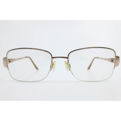 Sophia Loren Zyloware 225 Rose Gold Semi Rimless Eyeglasses Frames 52-18-135