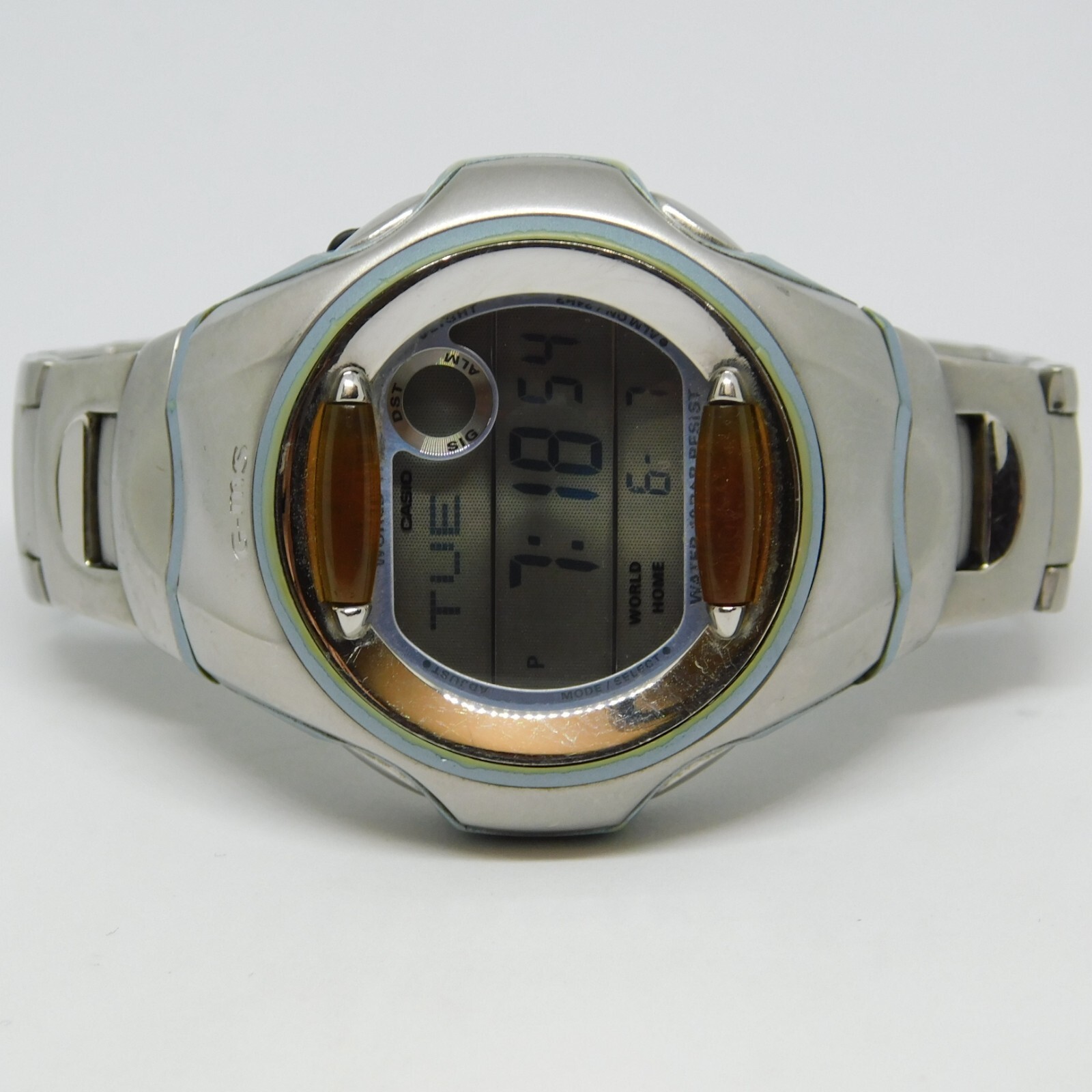 baby-G⁄ゴールド⁄デジアナ⁄電波⁄ソーラー⁄MSG-W200G⁄箱付