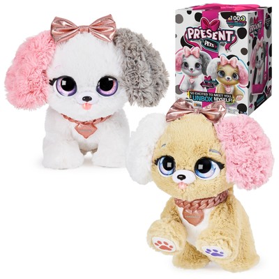 , Fancy Puppy Interactive Surprise Plush Toy Pet with Over 100 Sounds & Actio...