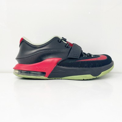Nike Boys KD VII 669942-600 Black Basketball Shoes Sneakers Size 5Y