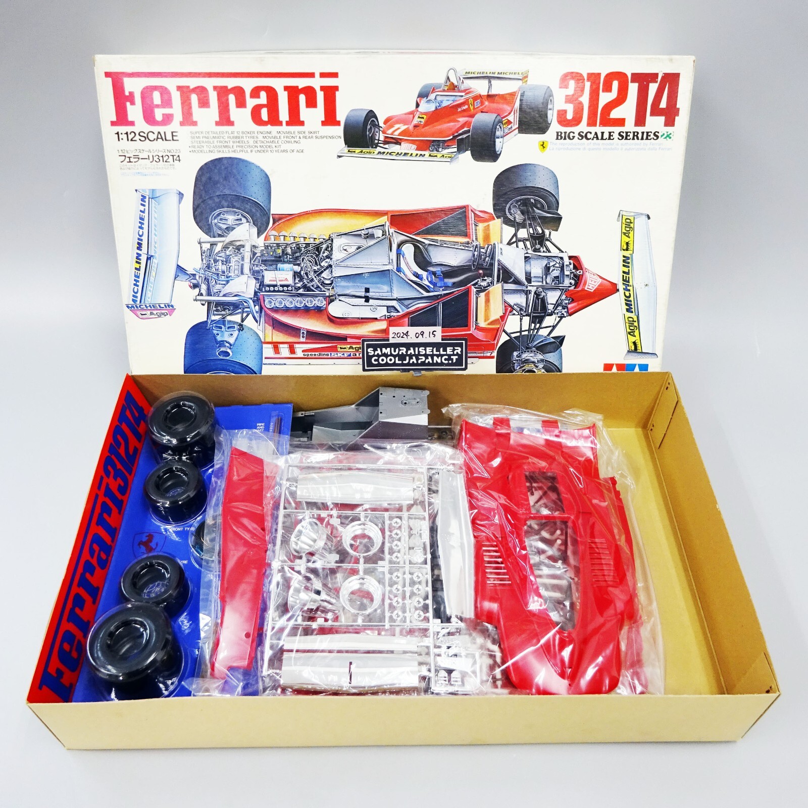 TAMIYA /12 NO.23 フェラーリ312T4 1/12 フェラーリ312T4 「ビッグ