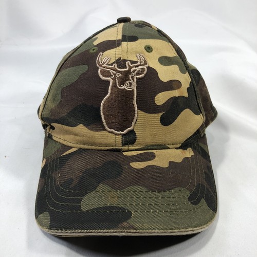 Outdoor Legends Camo Deer Hunting Hat Cap Adjustable One