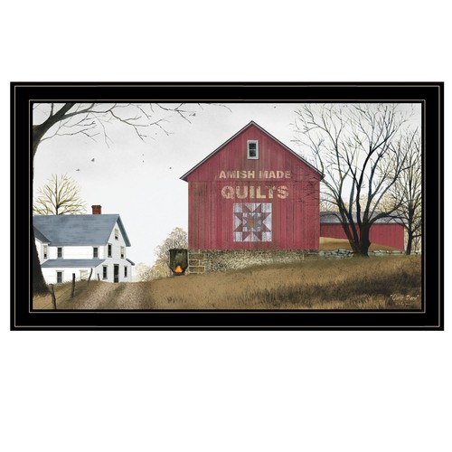 Настенный принт The Quilt Barn 5 в черной рамке