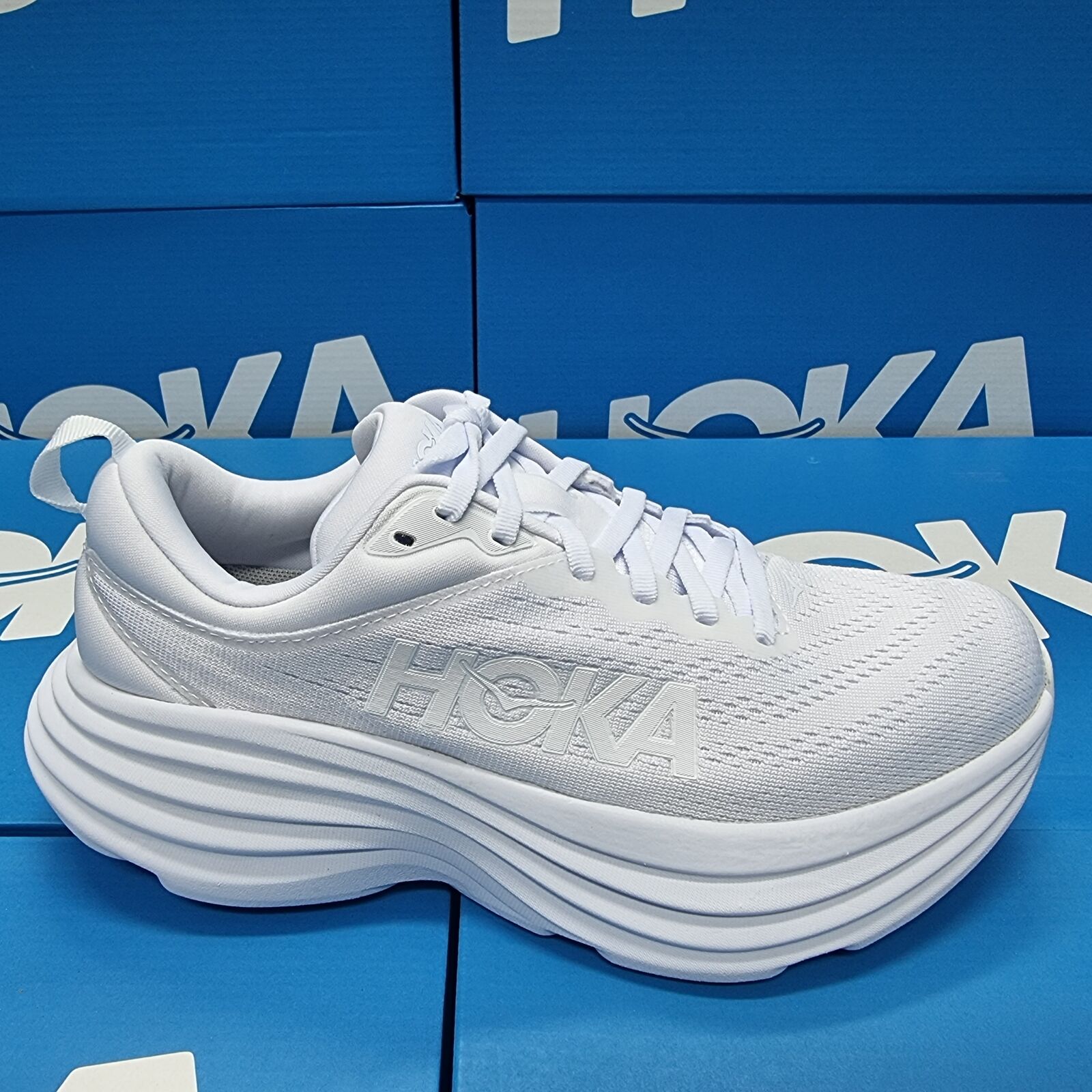 New Hoka One One Bondi 8 1127952/WWH Women's Running Shoes New Hoka One One Bondi 8 1127952/WWH Women's Running Shoes