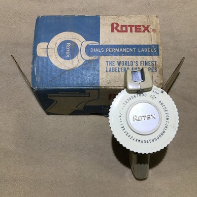 rotex label maker