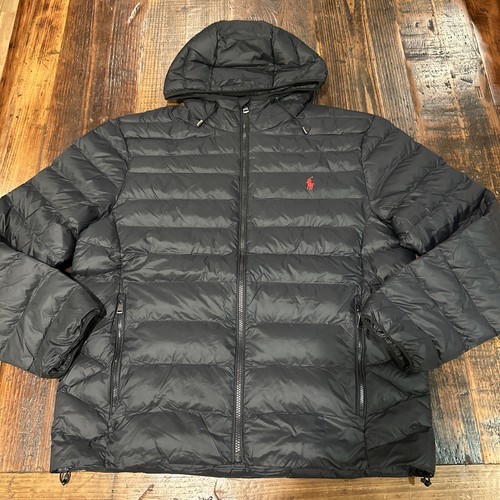 Polo Ralph Lauren 黒 ナイロンジャケット Polo Ralph Lauren ラルフローレン ナイロンジャケット ブラック