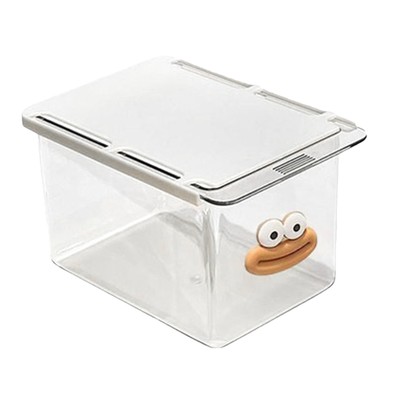 Small Stackable Storage Bin Plastic Drawer Organizer Two Way Opening Make-up Box