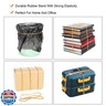 Large Rubber Bands 150pcs,Strong Elastic Rubber Bands for Office Supply,Trash Can, File Folder, Perfect for Home and Office