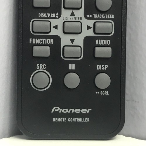 Genuine Pioneer Remote QXE1047 Nearly New Black Wireless Radio Stereo w Battery