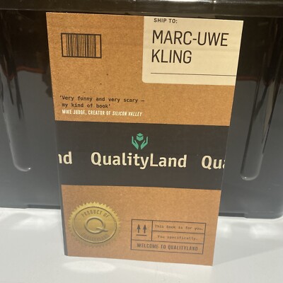 Qualityland: Visit Tomorrow, Today! by Marc-Uwe Kling (Large Paperback, 2020)