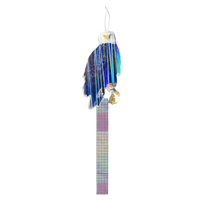 Long-lasting Bird Deterrent Duck Heron Repellent Pendant Effective 3d Owl Disc