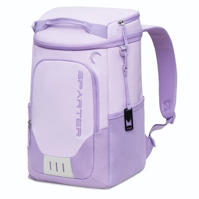 SPARTER Backpack Cooler, Lilac, 33 Can