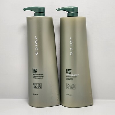 Joico Body Luxe Thickening Shampoo  & Conditioner 33.8  DUO | Free Shipping