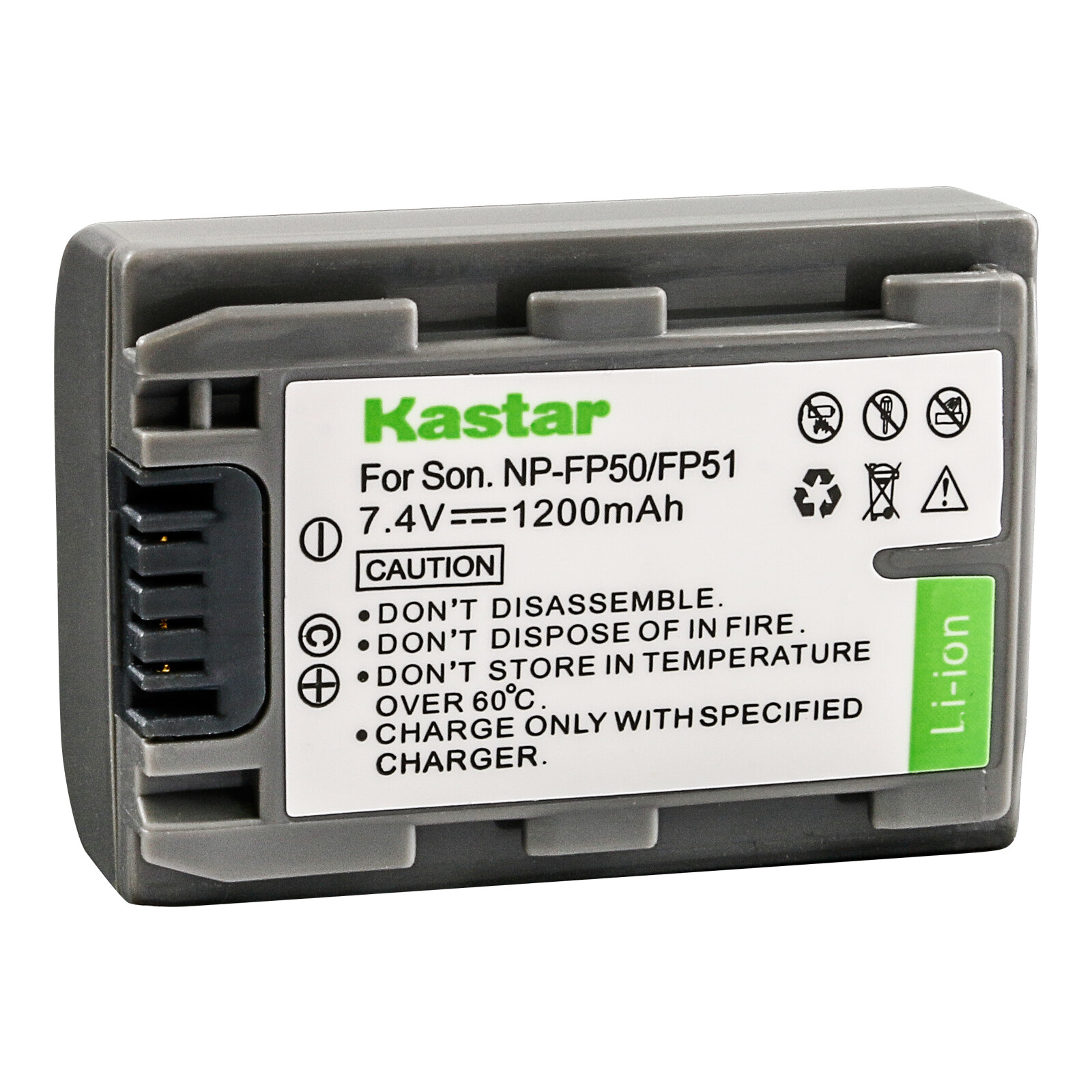 Kastar Battery for Sony NP-FP30 NP-FP50 NP-FP51 NPFP60 NP-FP70 FP71 NP-FP90 FP91