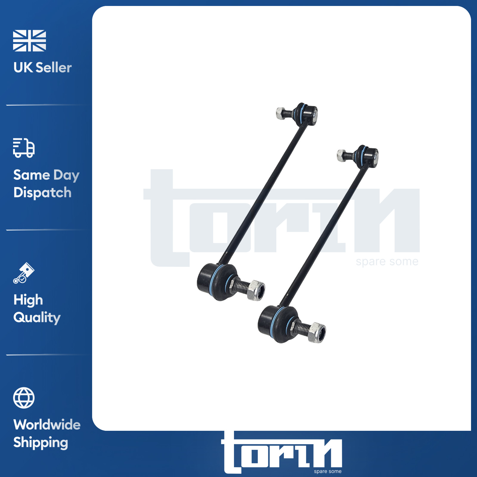 2X FRONT ANTI ROLL BAR DROP LINKS FOR FORD FIESTA MK6 MK7 B-MAX MONDEO MK3 MK4