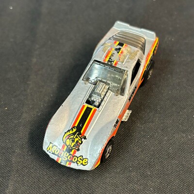 Hot Wheels MONGOOSE FUNNY CAR -  Drag Racer Tom McEwen - UNRESTORED VINTAGE 1977