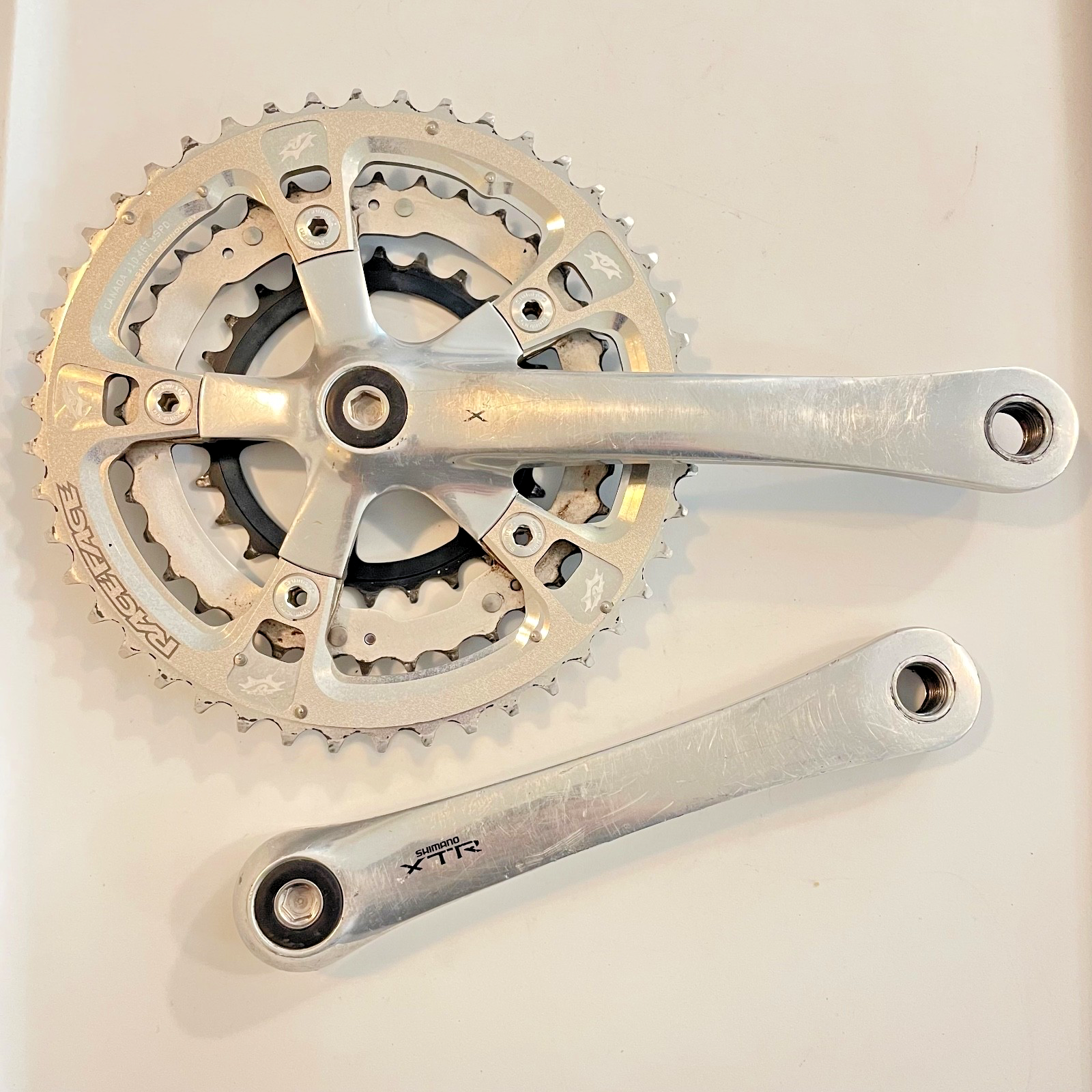 Shimano XTR クランクセット 170mm 46-36-26T 即決 SHIMANO マウンテン