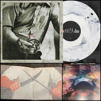 SPITFIRE Cult Fiction 2x LP Swirl Vinyl-Norma Jean Scarlet Sunndrug Converge Mae