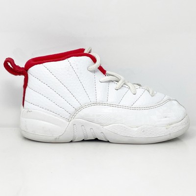 

Nike Boys Air Jordan 12 850000-107 Белые кроссовки для баскетбола Размер 8C, Белый, Air Jordan 12