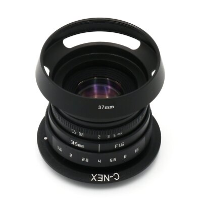 Fujian 35mm f/1.6 CCTV II lens for Sony NEX E-mount camera NEX5T NEX7 A6300/6000