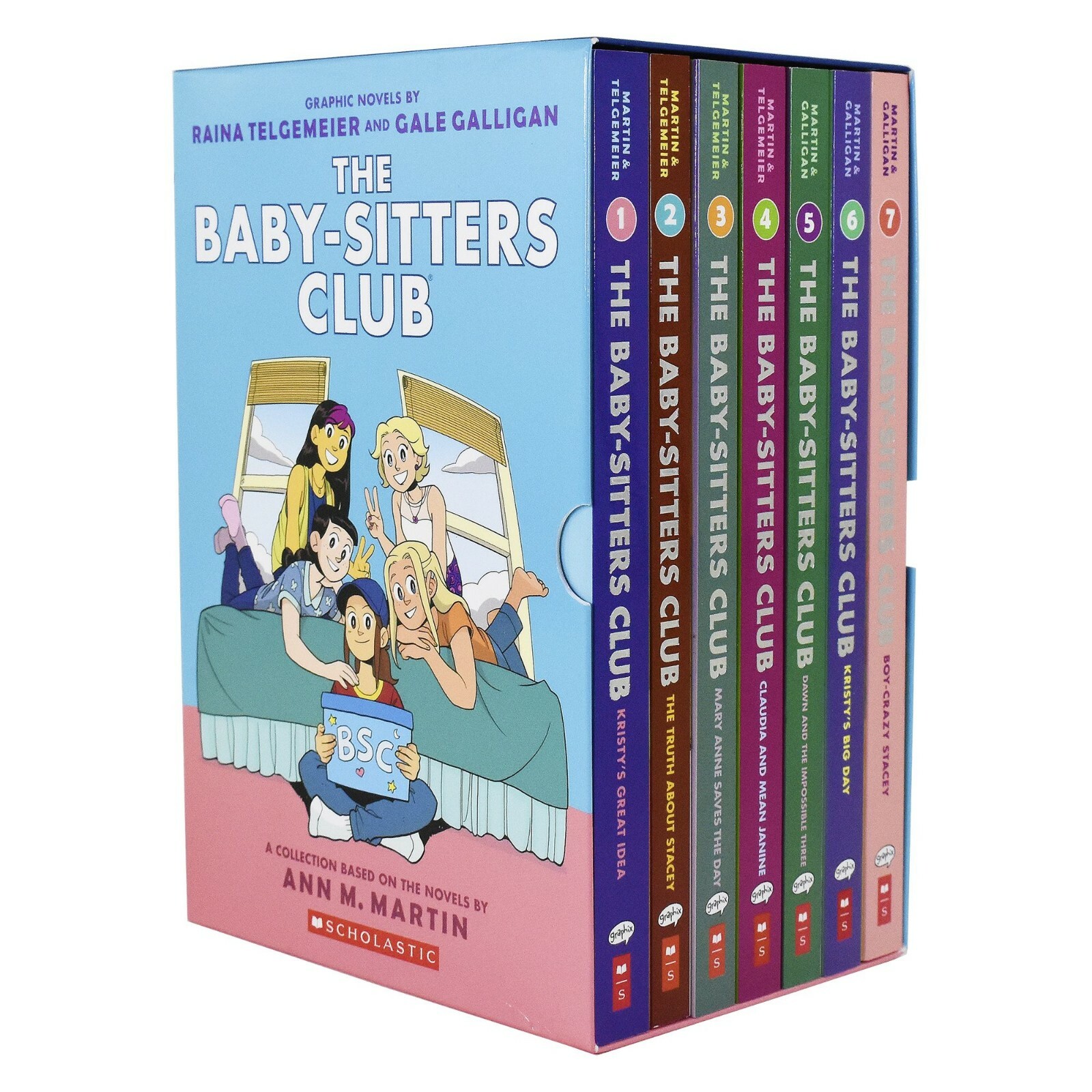 Baby Sitters Club Graphic Novels 7 Books Hardback Children