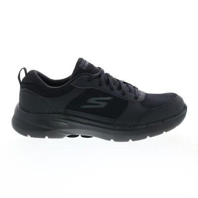 

Skechers Go Walk 6 Complete 216203 Мужские черные кроссовки для ходьбы, Черный, Skechers Go Walk 6 Complete