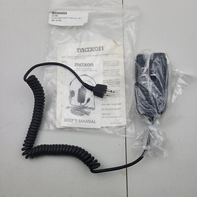 MAXON MODEL CA-1482A VOICE OPERATED/PUSH TO TALK MODULE PTT MINI-VOX W/CLIP