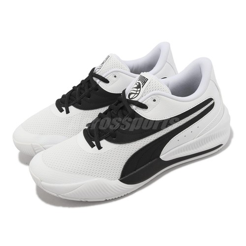 

Puma Triple White Black Мужская баскетбольная спортивная синтетическая обувь унисекс 376640-05, Белый, Triple