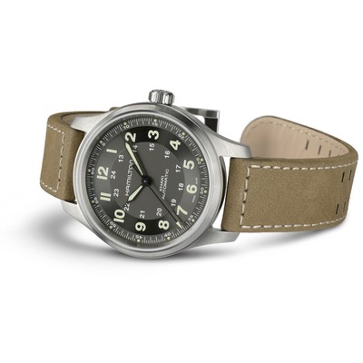 Pre-owned Hamilton - H70545550 - Khaki Field Titanium Automatic Self-winding | 42mm | H705