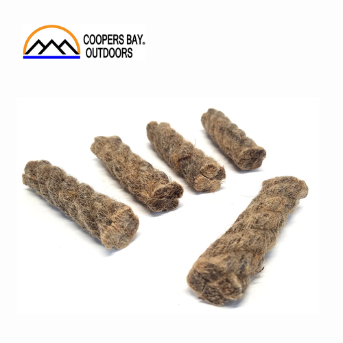 Coopers Bay® FireRope™ | Fire Starting Tinder for for Camping/Survival | 5 pk