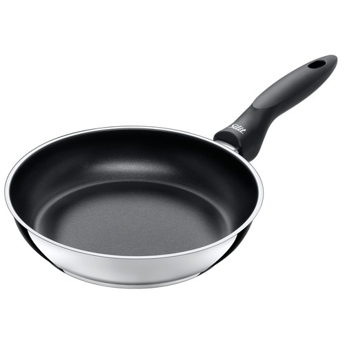 Kochwerk Bratpfanne 24cm Wabenstruktur - Edelstahl Pfanne Mit Antihaftbeschichtung